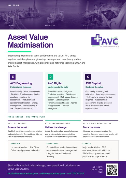 AVC Group capability statement cover